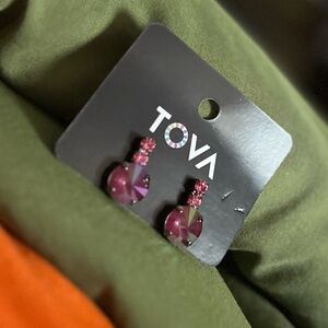New TOVA Dee Earrings Gm orchid ignite